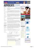 Advocate Magazine (PDF)