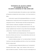LD 1196 Testimony to Judiciary Committee